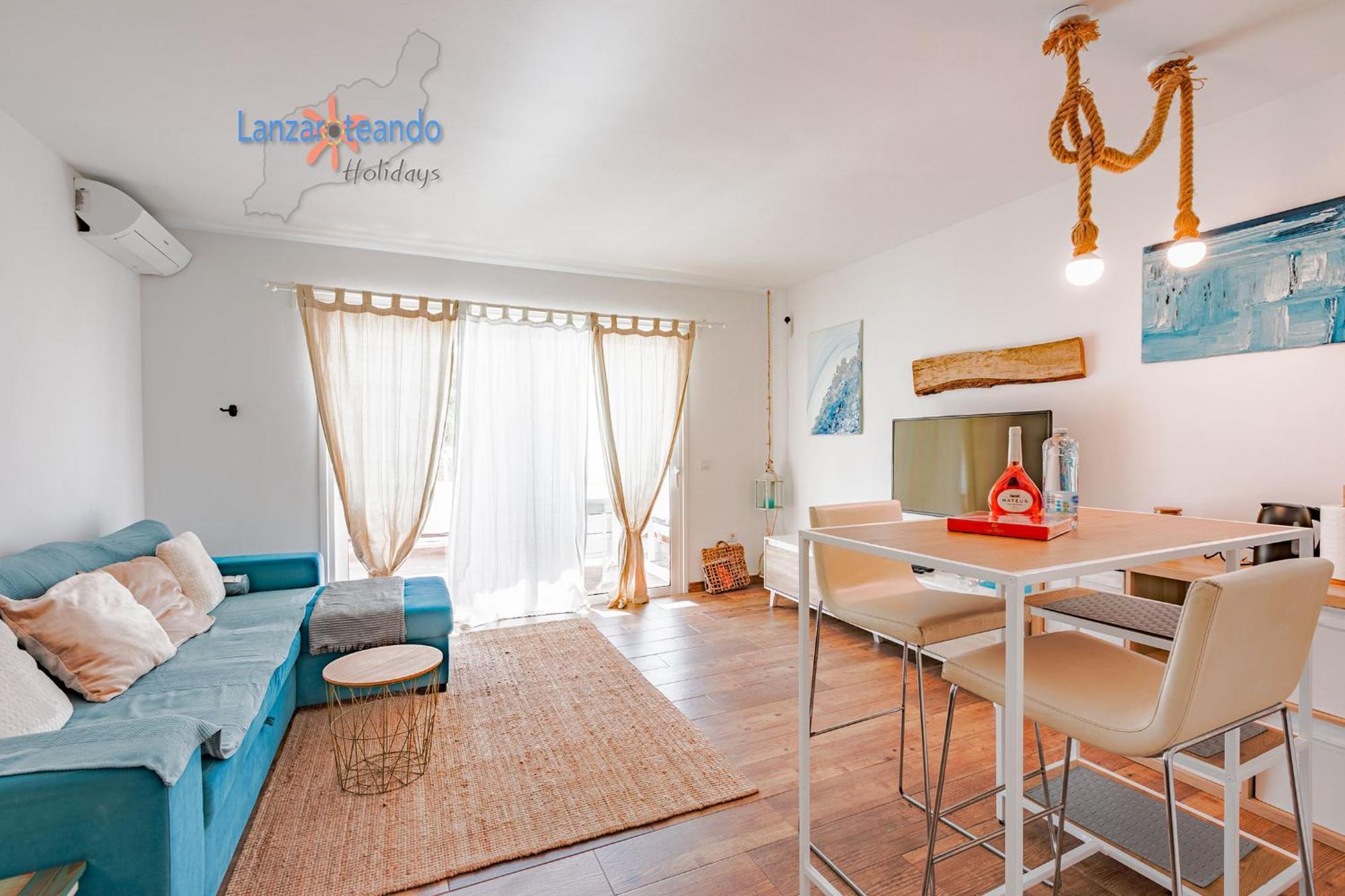 Casa Azul Vivienda Vacacional Коста-Тегисе Экстерьер фото